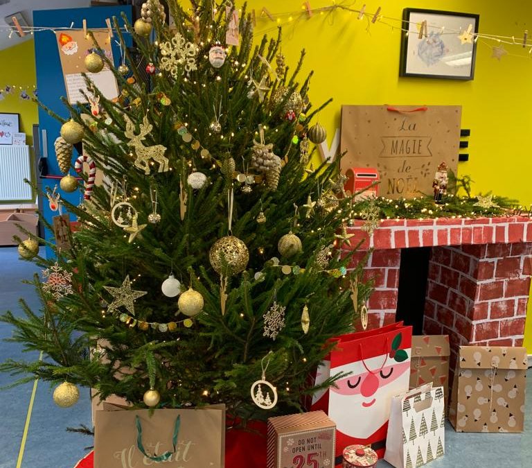 Décoration du sapin