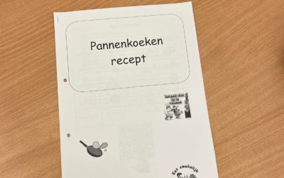 Des crêpes en langue