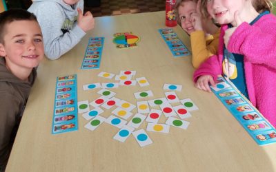 Activités ludiques lors du cours de langue