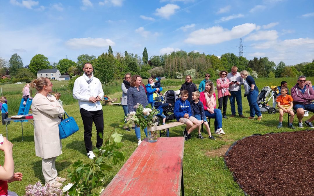 Inauguration de la classe du dehors