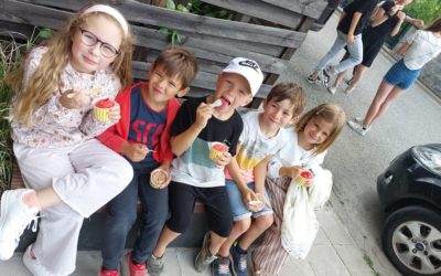 Petite pause glacée