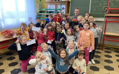 Nuit à l’école et visite de saint Nicolas