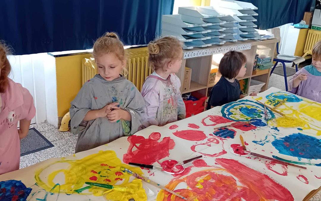 Quand Hervé Tullet s’invite dans la classe