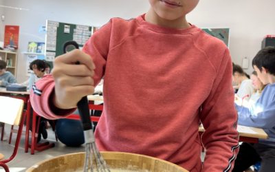 Les élèves de P6, des vrais petits chefs !