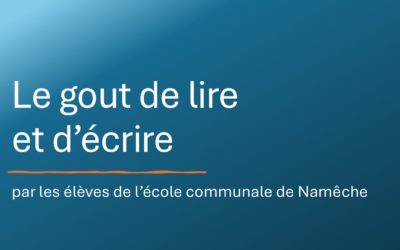 Le gout de lire et d’écrire