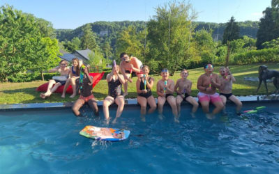 Soirée piscine