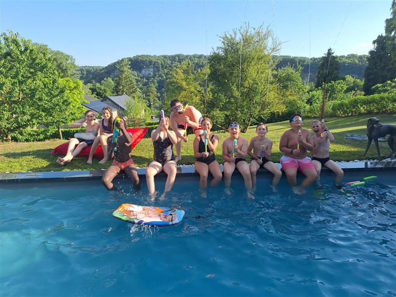Soirée piscine