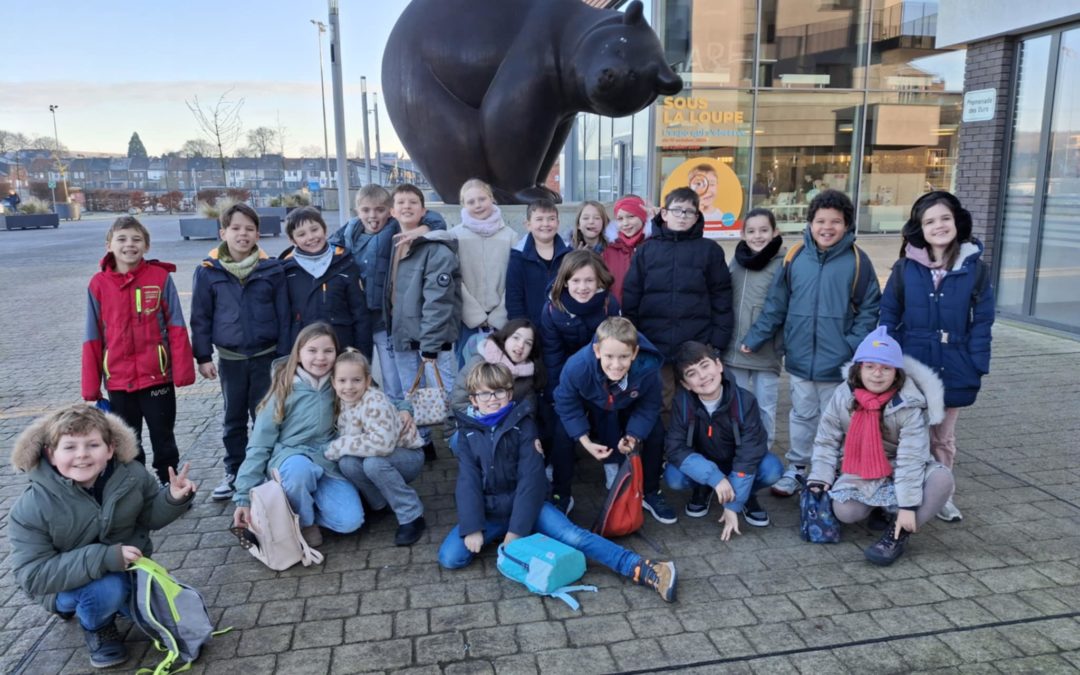 De petits artistes en herbe !