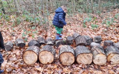 Ecole du dehors durant cet hiver